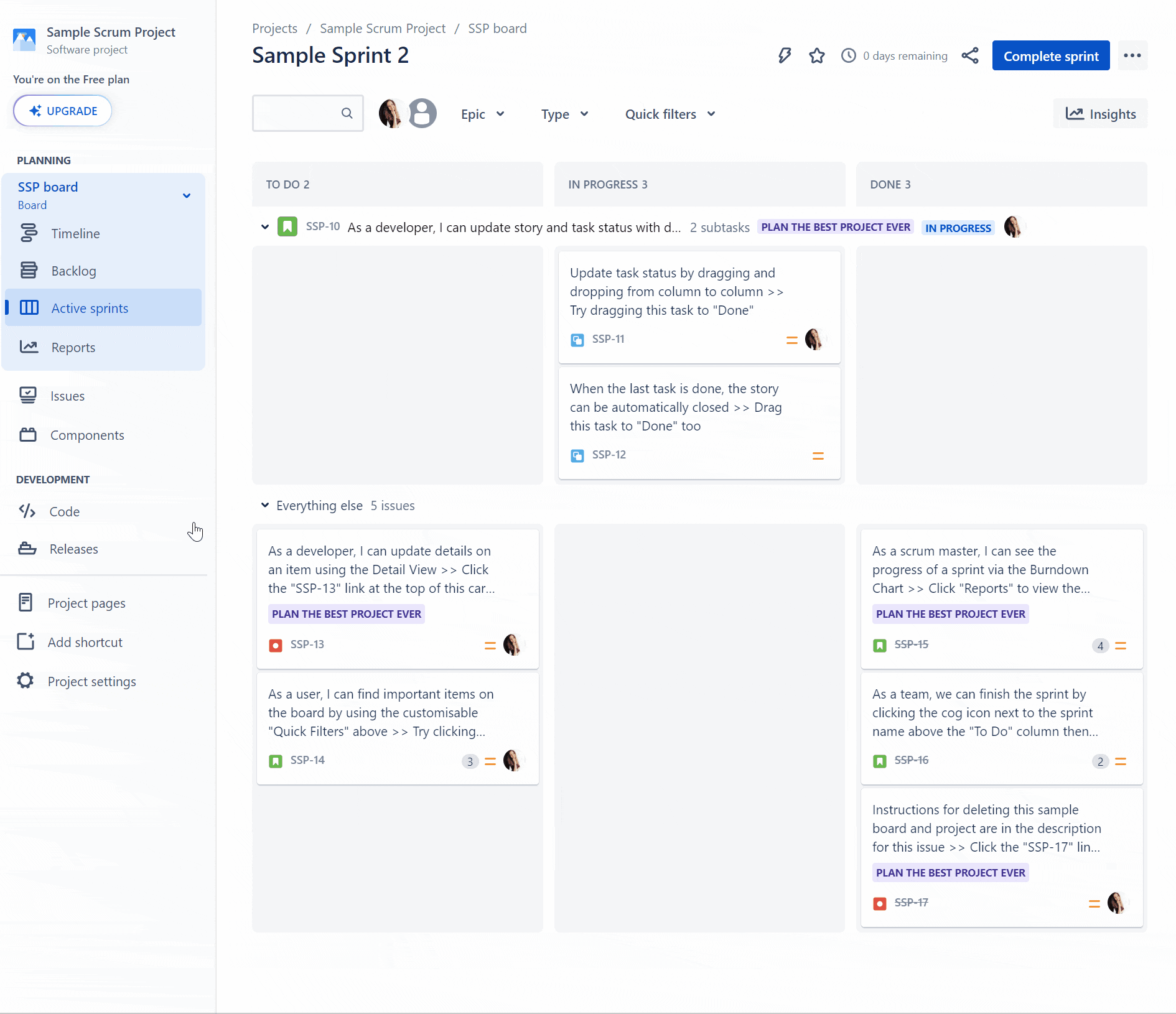 Issue types Jira time tracking