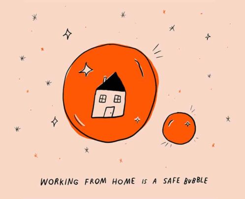 The Stay At Home Freelancer [Comic]