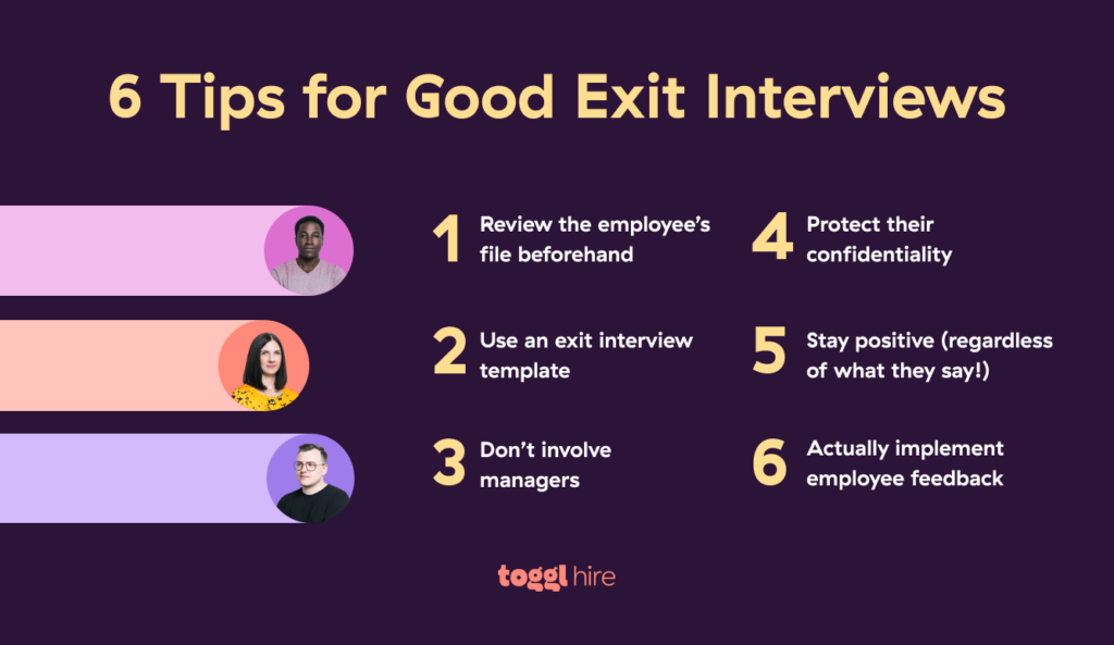 6 Tips for Good Exit Interviews