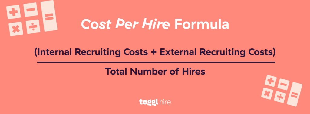 Cost Per Hire Formula