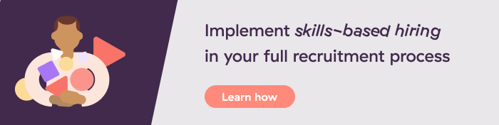 Skills assessments in full recruitment cycle