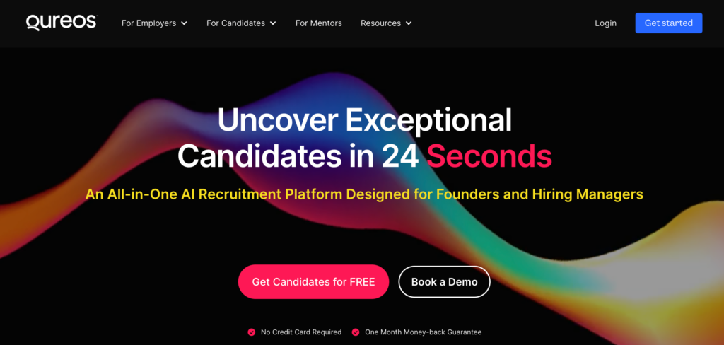 Qureos recruiting tool