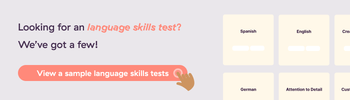 Language skills tests online
