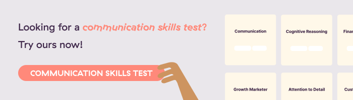 Try a communication skills test