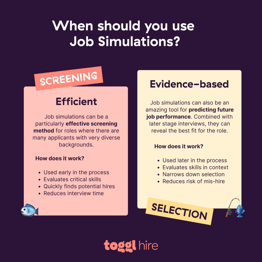 job simulations in the hiring process