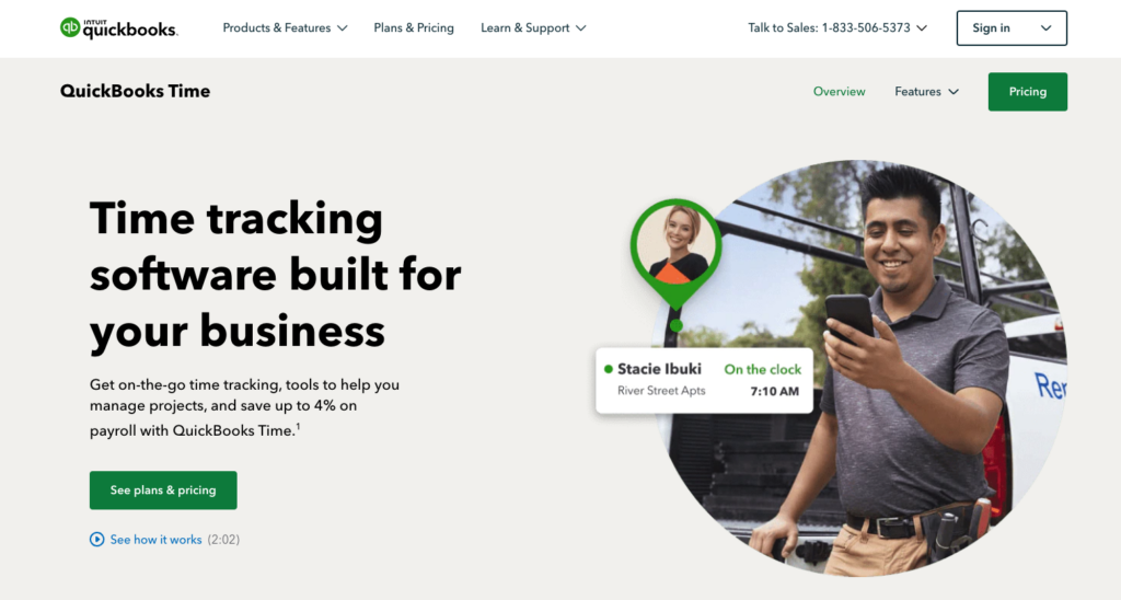 Quickbooks time tracking