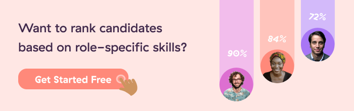 Recruitment tool for skills testing