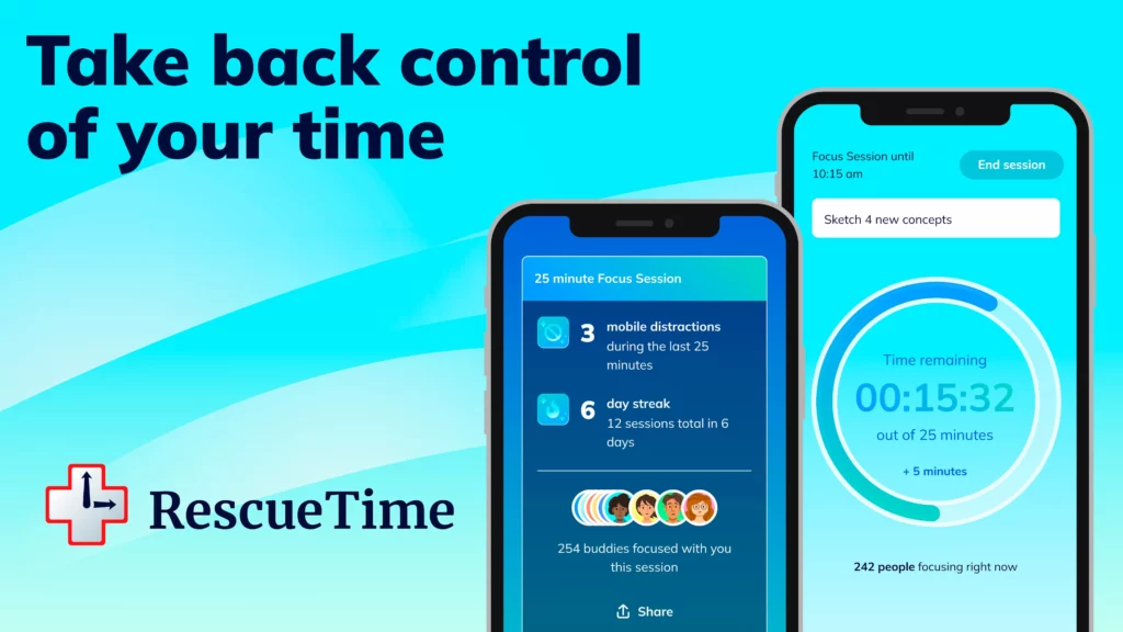RescueTime Android app